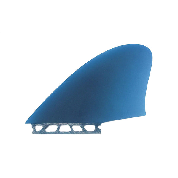 Keel Twin Fin Set Fiberglass) Degree - Surfboards 33 (Blue