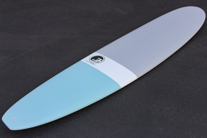 8' Ultimate Longboard Surfboard Gray Dip (Epoxy)