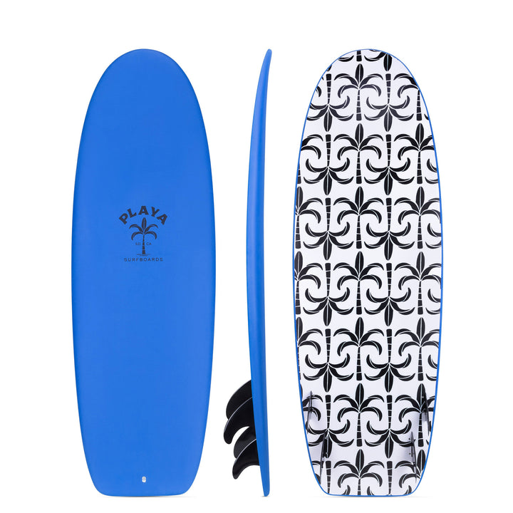 5'4" Playa Groveler Foamie (Blue)