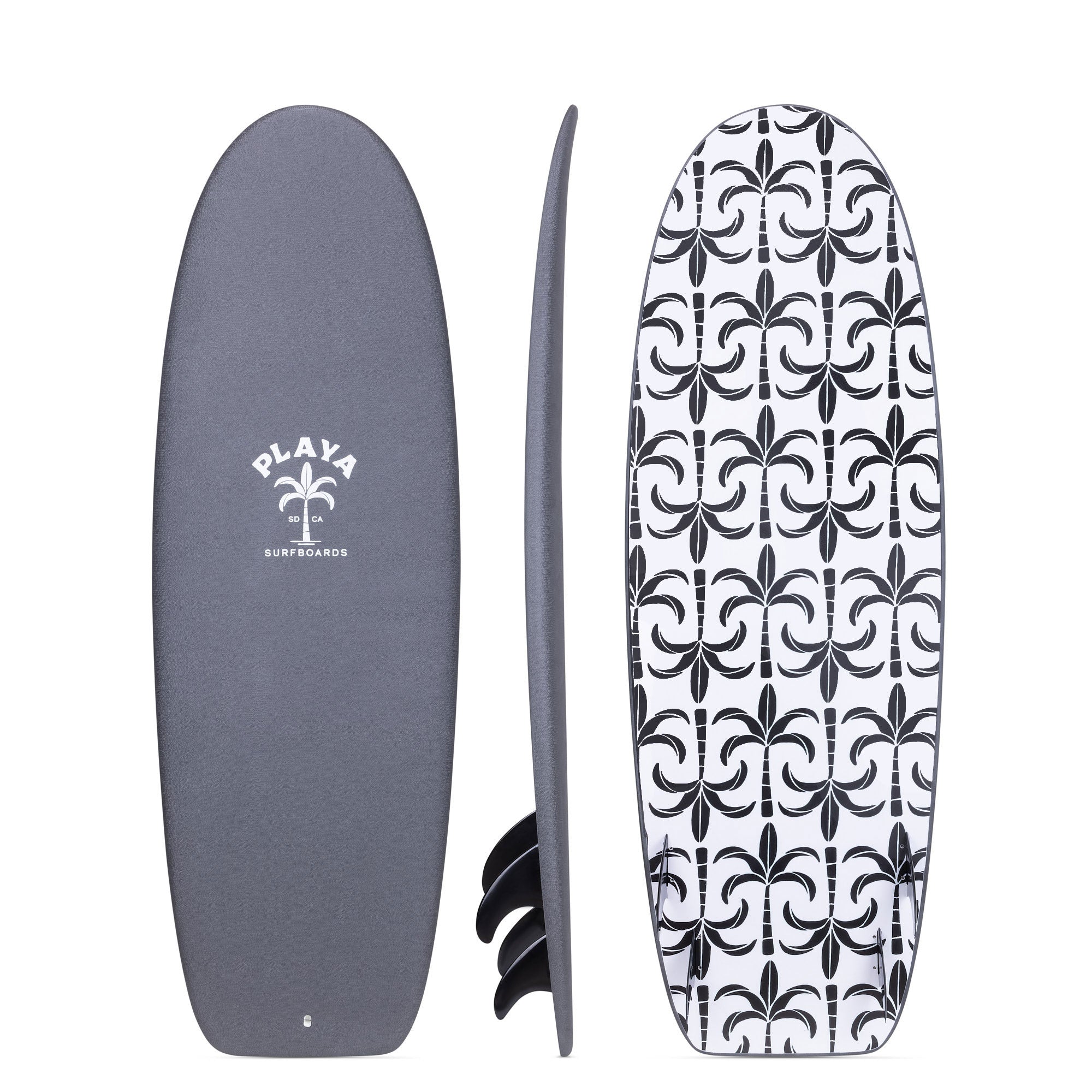 5 4 Playa Groveler Foamie Gray