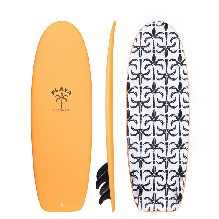 5'4" Playa Groveler Foamie (Orange)