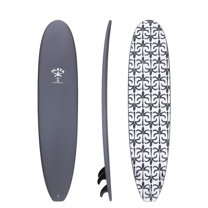 8' Playa Foamie Longboard (Gray)