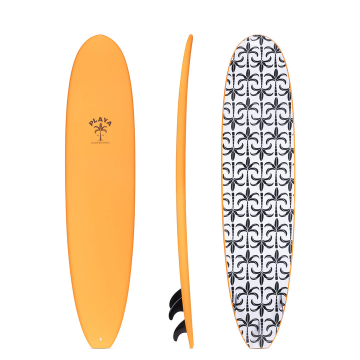 8' Playa Foamie Longboard (Orange)