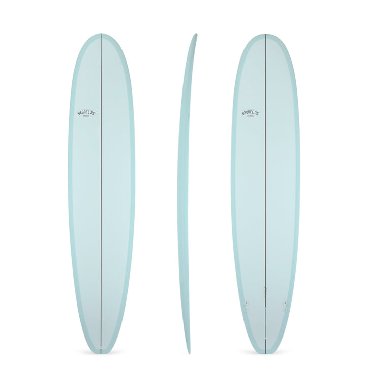 7' Ultimate Plus Longboard with Darkwood Stringer Aqua Resin Tint (Poly)