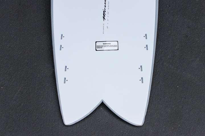 6' Retro Fish Surfboard Blue Dip (Hybrid Epoxy Softtop)