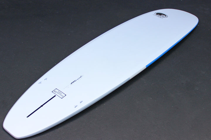 8' Ultimate Longboard Surfboard Blue Dip (Hybrid Epoxy Softtop)