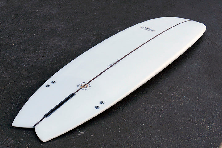 8'2" Easy Rider Fish Longboard (Poly)