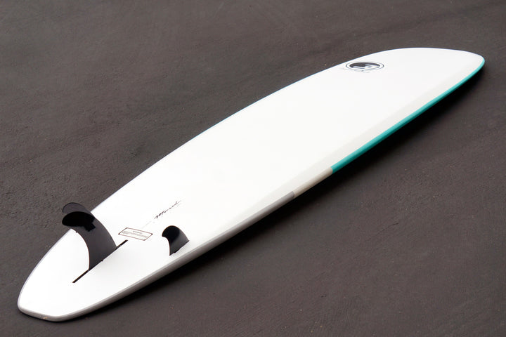 7' Ultimate Longboard Surfboard Aqua Dip (Hybrid Epoxy Softtop)