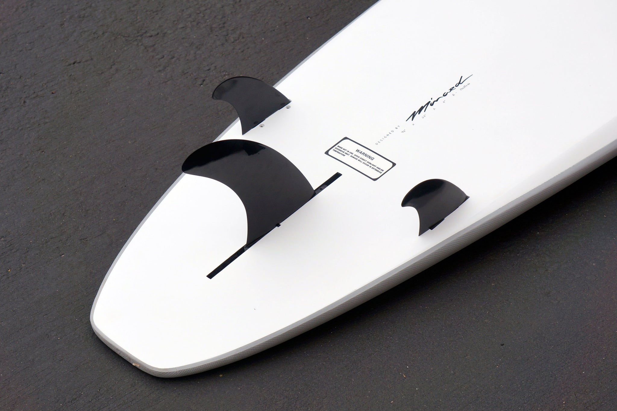 9' Ultimate Longboard Surfboard Aqua Dip (Hybrid Epoxy Softtop
